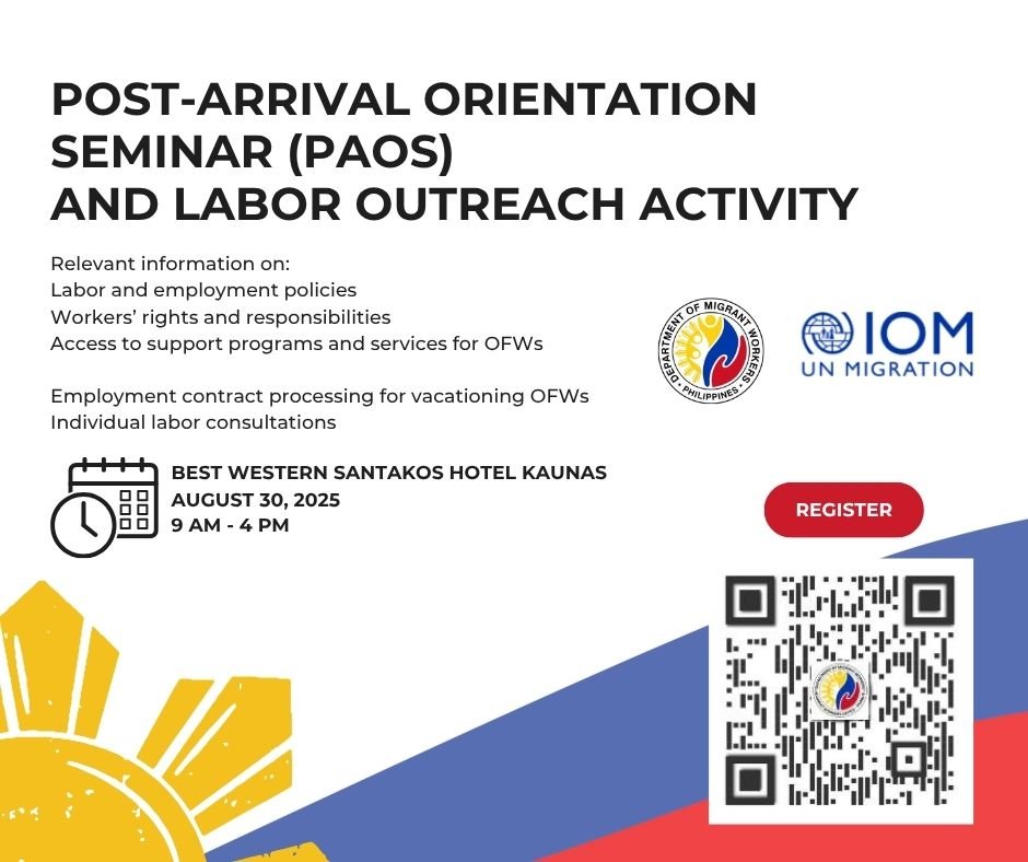 Post-Arrival Orientation Seminar (PAOS) (2)