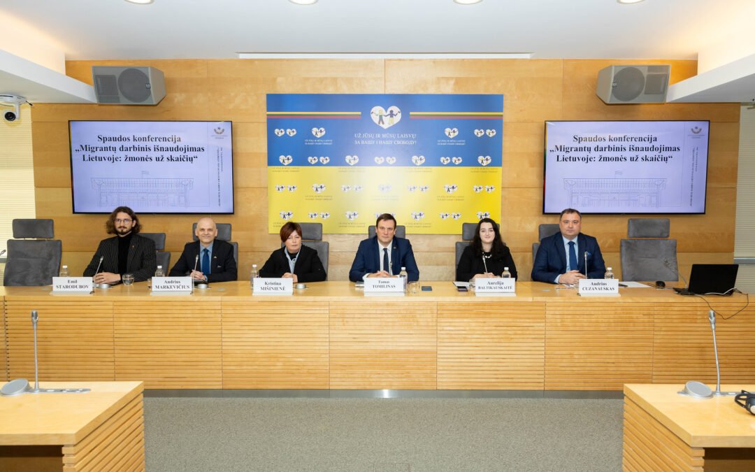 Press Conference on Exploitation of Migrant Workers in Lithuania – October 8th (Parliament)